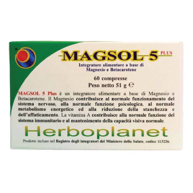 MAGSOL 5 PLUS 60CPR