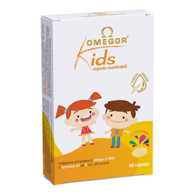 OMEGOR KIDS 60CPS MASTICABILI