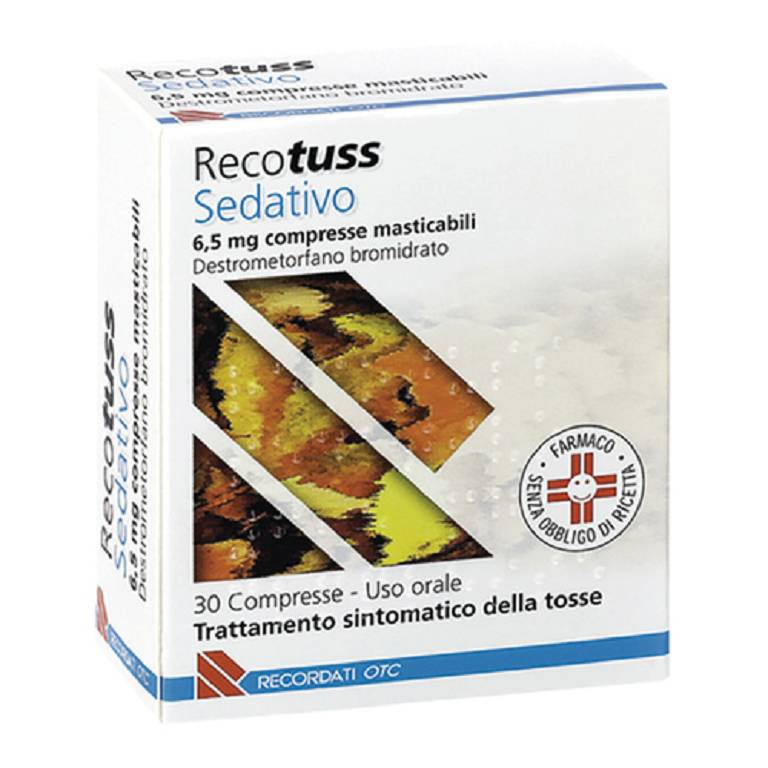 RECOTUSS SEDAT*30CPR MAST6,5MG